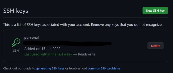 ssh key example